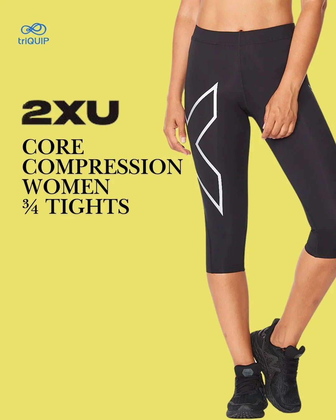 2XU Core Compression 3/4 Women Tights