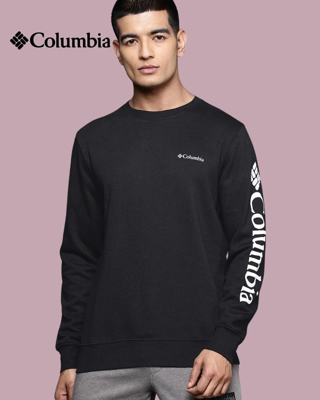 COLUMBIA Beaumount Crew Men's Sweatshirt Black – triQUIP Sports