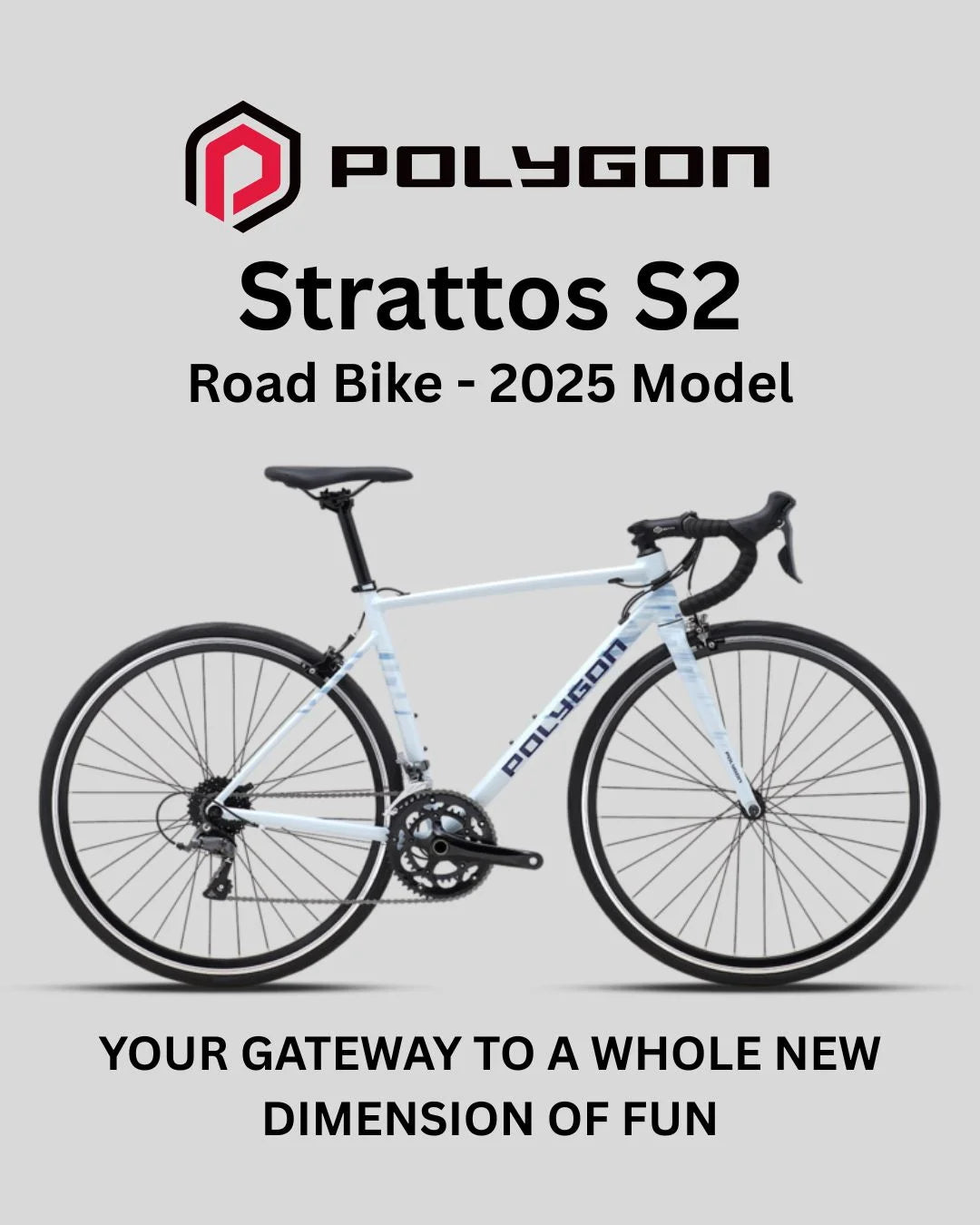 Bicycles Polygon Strattos S2 Road Bikes 2025 – triQUIP Sports