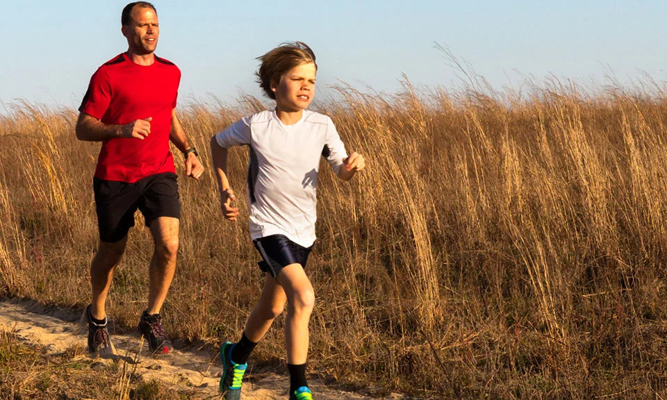 Kids Running on triQUIP Sports