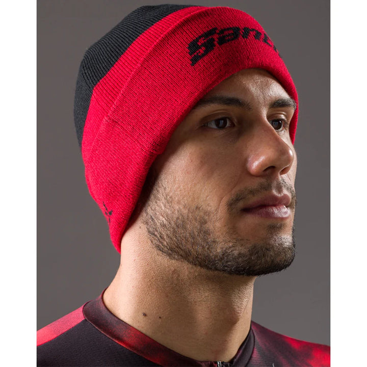 Santini Paris Roubaix Wool Beanie on triQUIP Sports