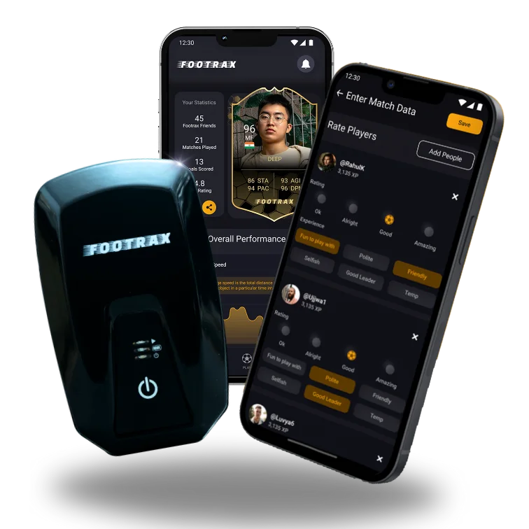 FOOTRAX Bravo Football GPS Tracker For Performance Analysis on triQUIP Sports