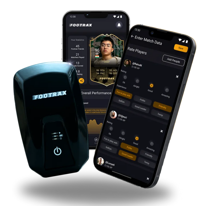 FOOTRAX Bravo Football GPS Tracker For Performance Analysis on triQUIP Sports