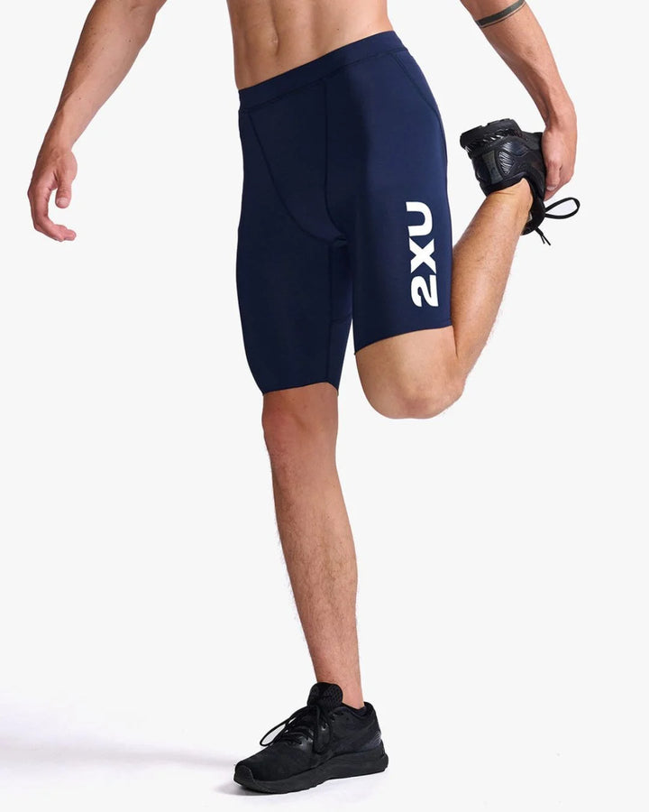 2XU Aero 9" Triathlon Men Shorts - Midnight/Jade