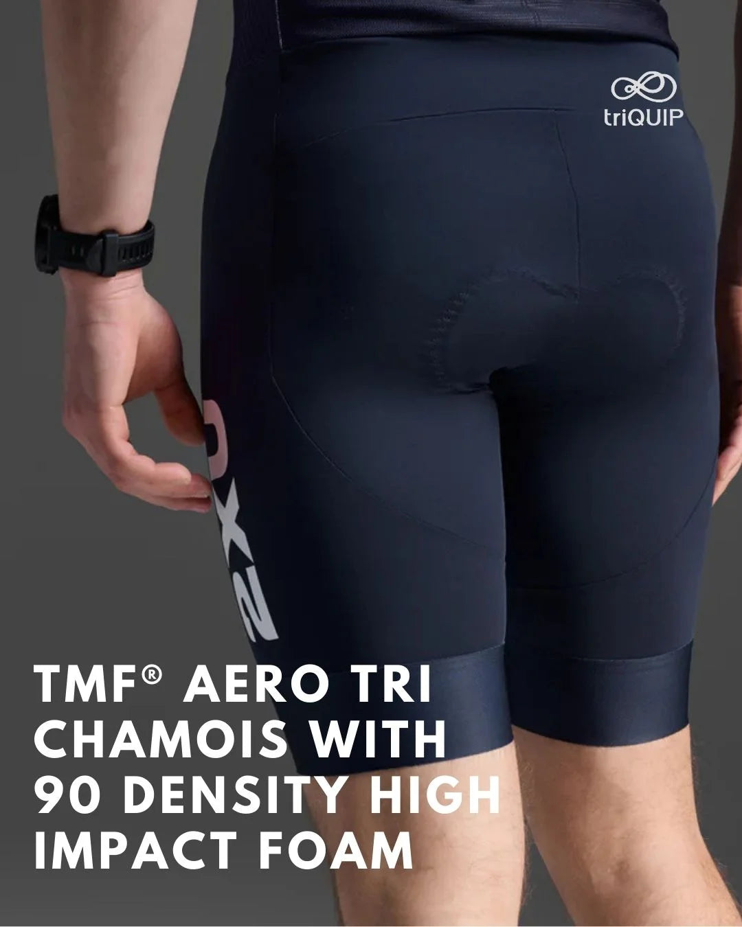 2XU Aero Hex Sleeved Men Trisuit on triQUIP Sports