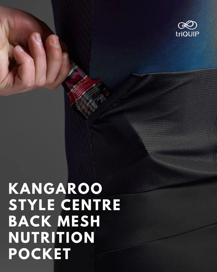 2XU Aero Hex Sleeved Men Trisuit on triQUIP Sports