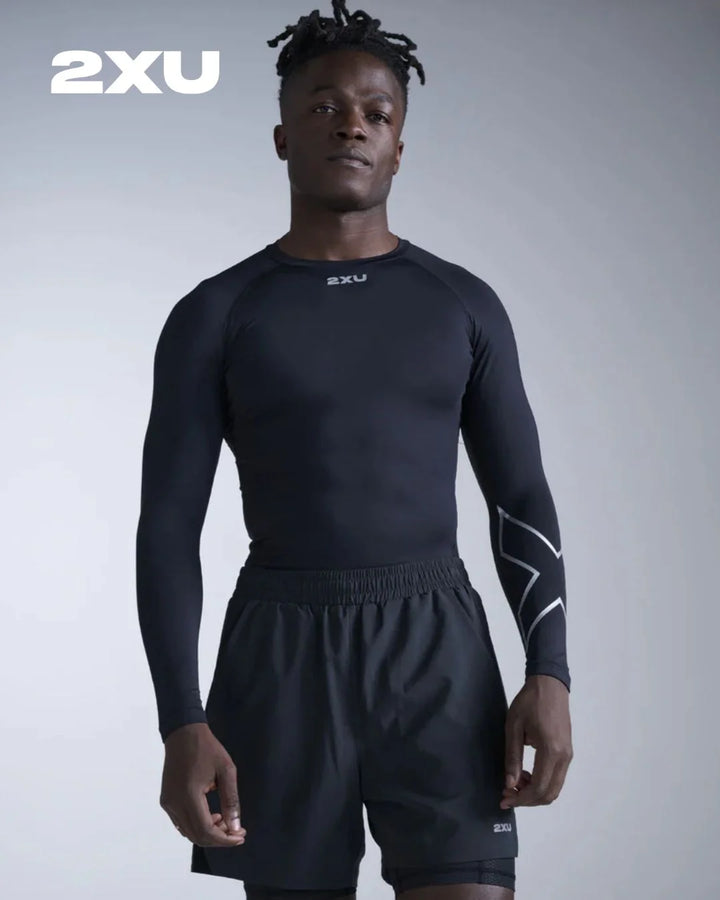 2XU Core Compression Long Sleeve Men Top on triQUIP Sports