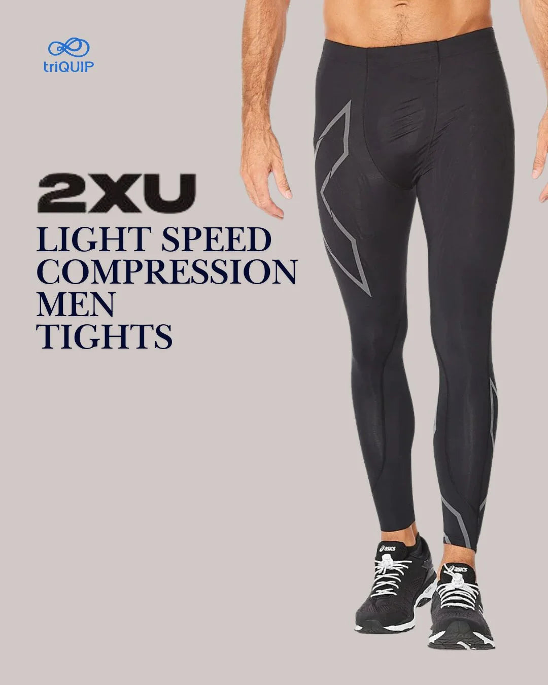2XU Light Speed Compression Men Tights on triQUIP Sports