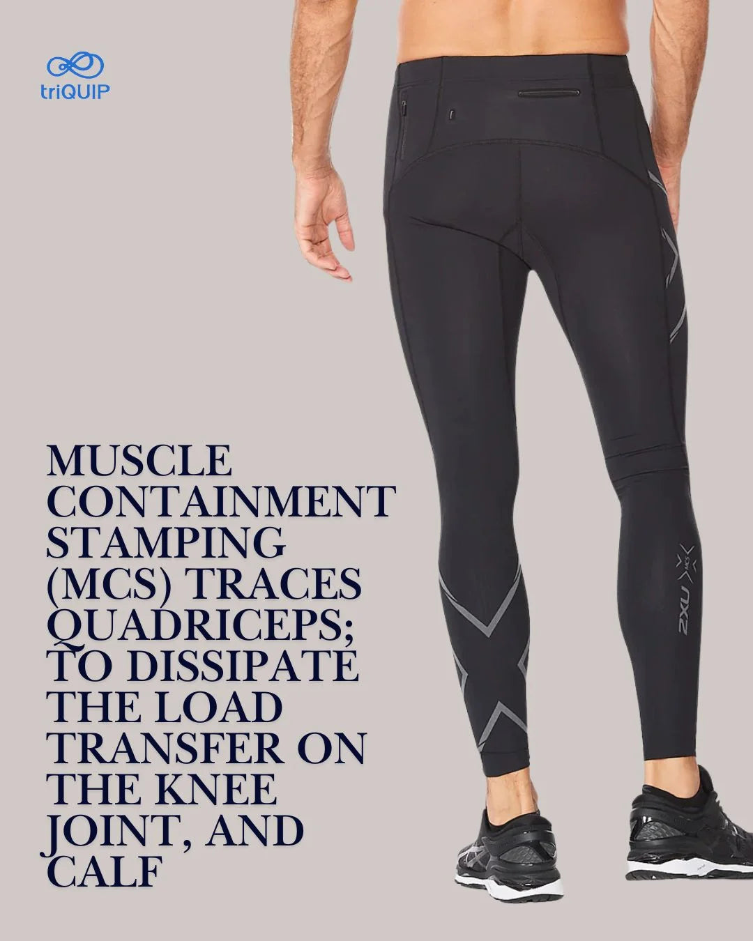 2XU Light Speed Compression Men Tights on triQUIP Sports