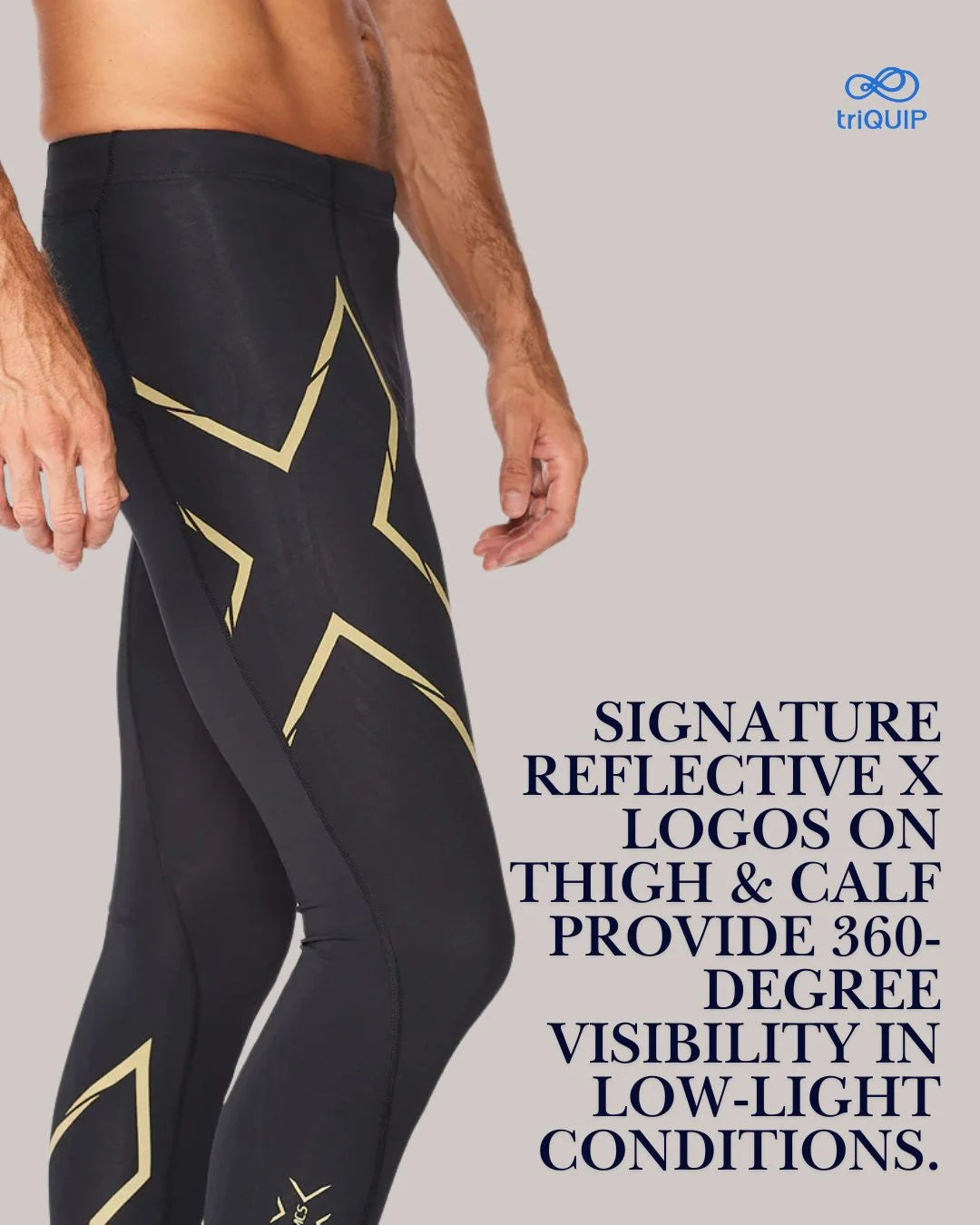 2XU Light Speed Compression Men Tights on triQUIP Sports