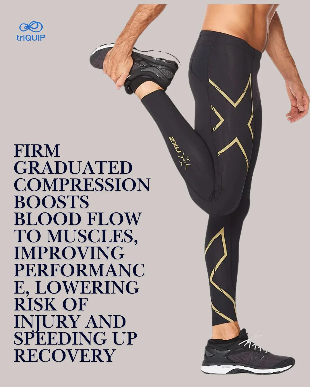 2XU Light Speed Compression Men Tights on triQUIP Sports
