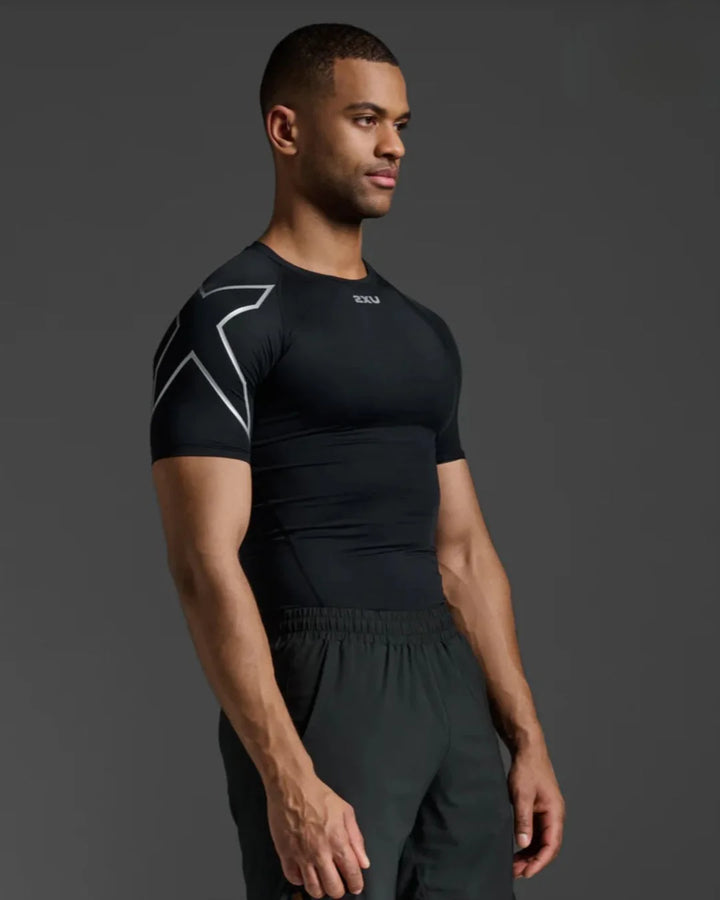 2XU Core Compression Short Sleeve Men Top on triQUIP Sports