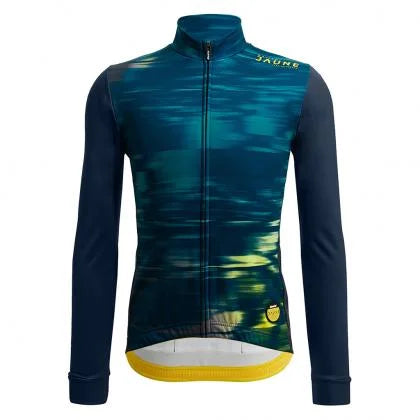 Santini Le Maillot Jaune Long Sleeves Cycling Jersey