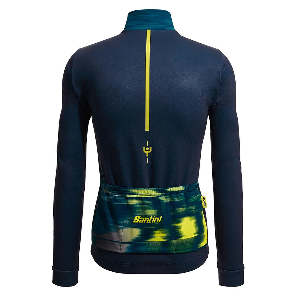 Santini Le Maillot Jaune Long Sleeves Cycling Jersey