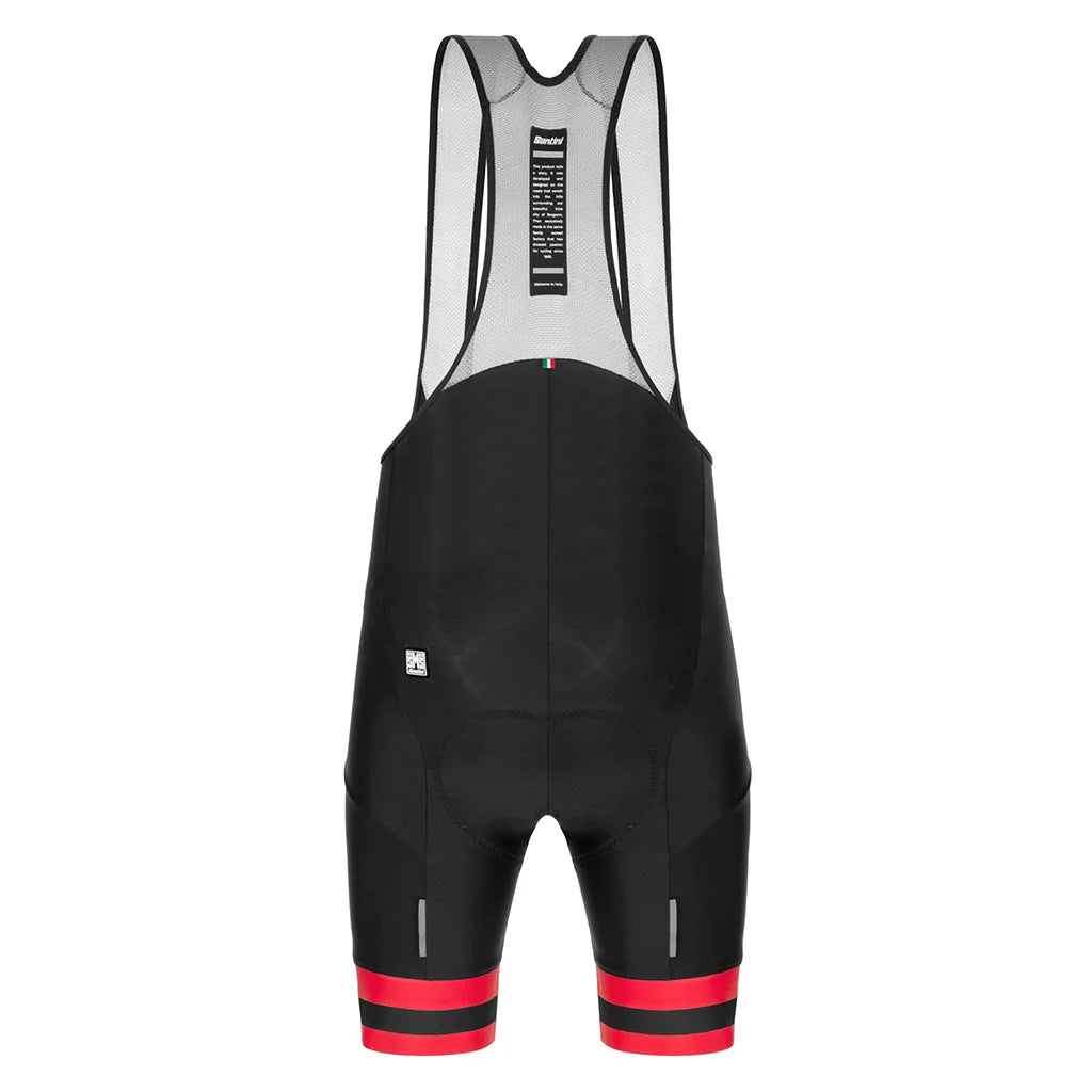 Santini Karma Kinetic Men Bib Shorts on triQUIP Sports