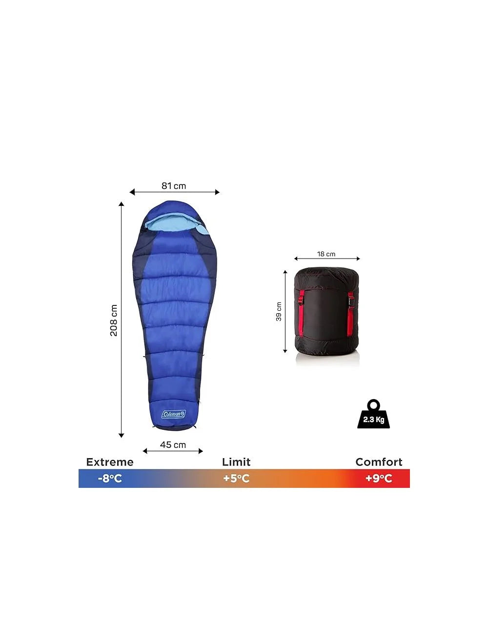 COLEMAN Fission 100 Sleeping Bag