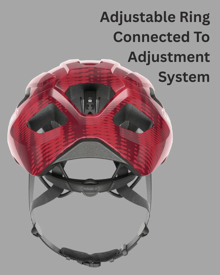 ABUS Macator Road Biking Helmet on triQUIP Sports