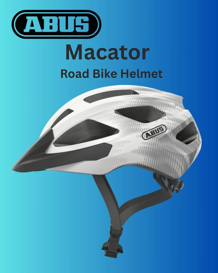 ABUS Macator Road Biking Helmet  on triQUIP Sports