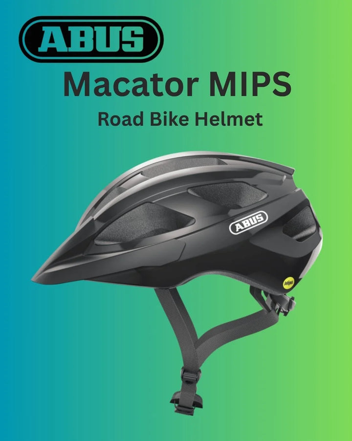 ABUS Macator MIPS Road Biking Helmet on triQUIP Sports