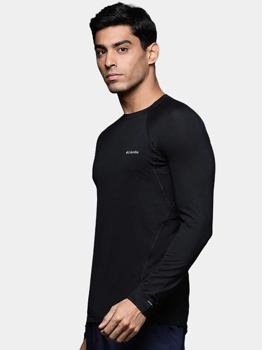 COLUMBIA Omni Heat Reflective Mid Weight Stretch Long Sleeves Men Thermal Top on triQUIP Sports