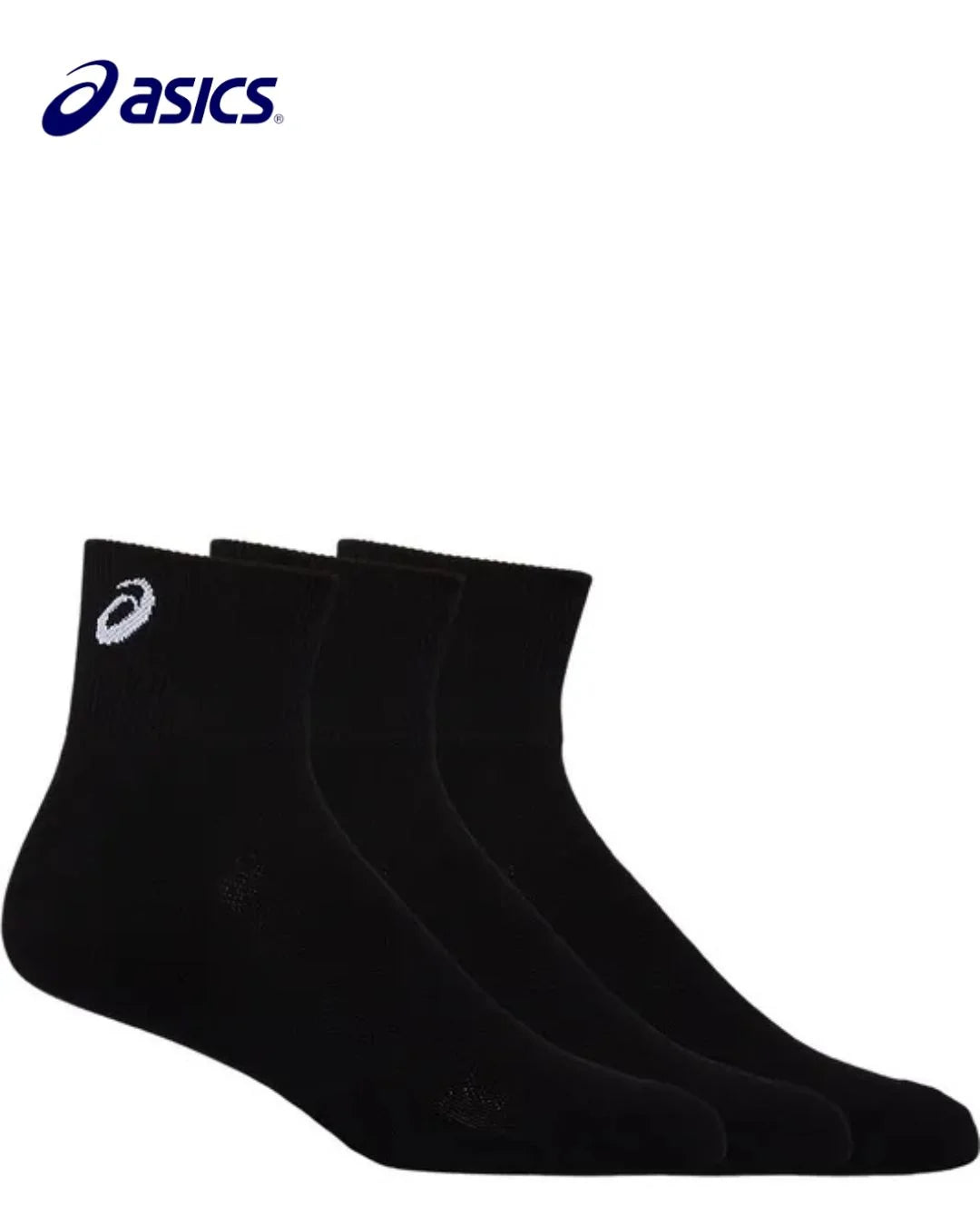 ASICS Easy Quarter 3P Unisex Socks on triQUIP Sports