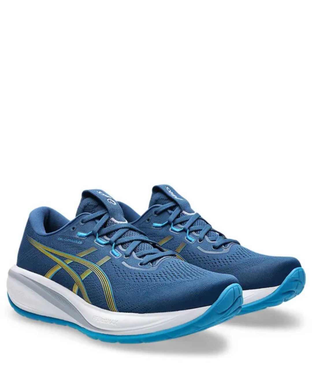 ASICS Gel Cumulus 28 Men Running Shoes - Twilight Blue/Yamabuki