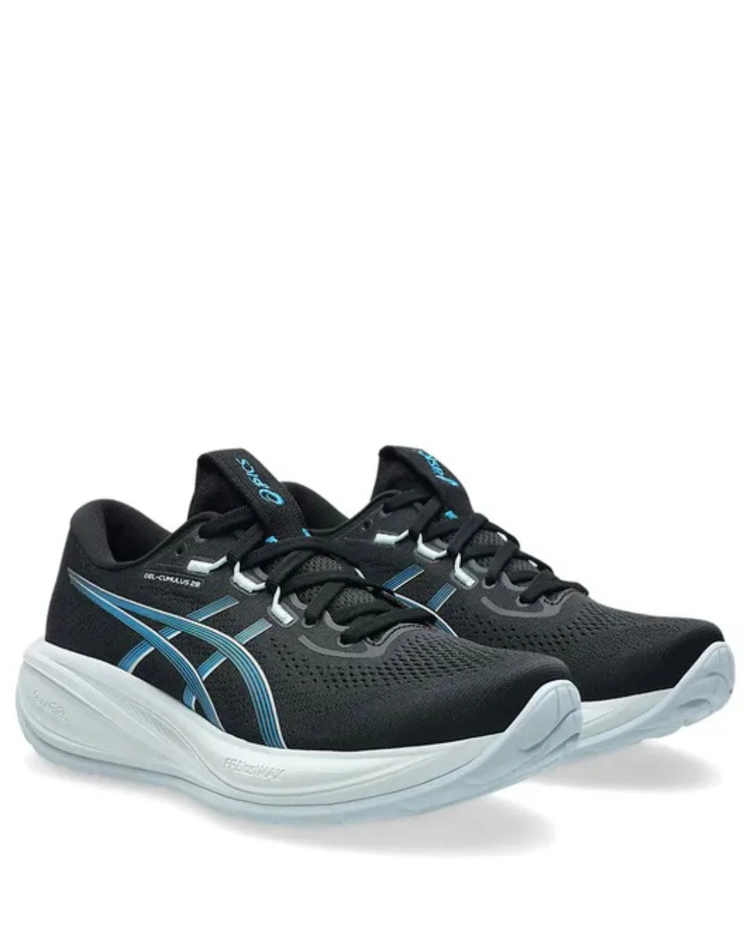ASICS Gel Cumulus 28 Women Running Shoes - Black/Aegeon Blue