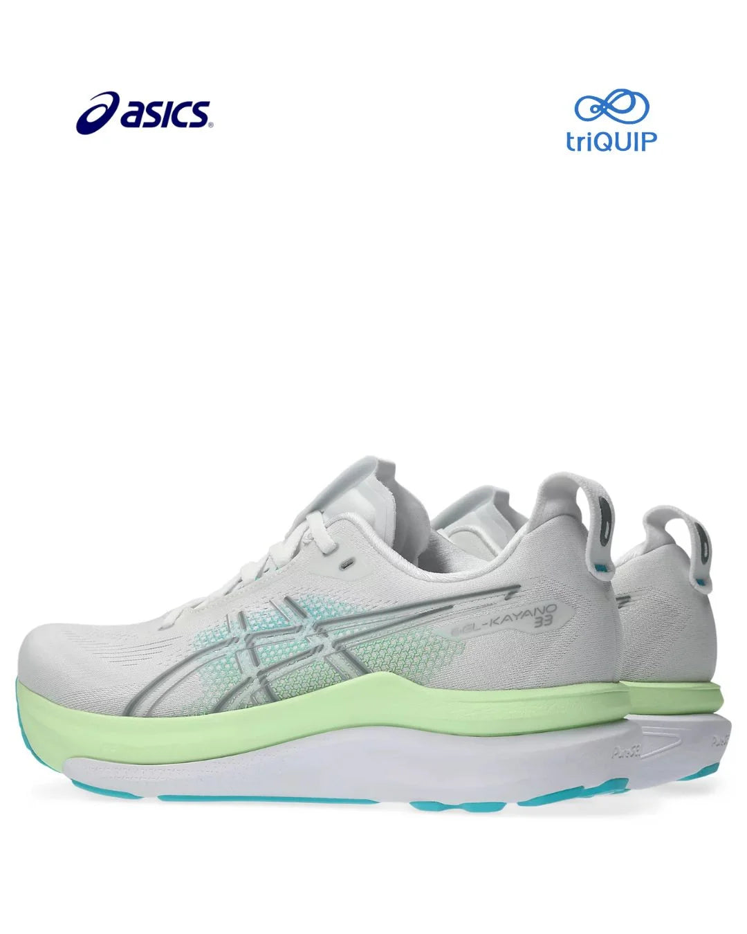 ASICS Gel Kayano 33 Men Running Shoes on triQUIP Sports