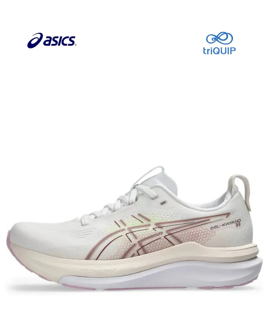 ASICS Gel Kayano 33 Women Running Shoes on triQUIP Sports