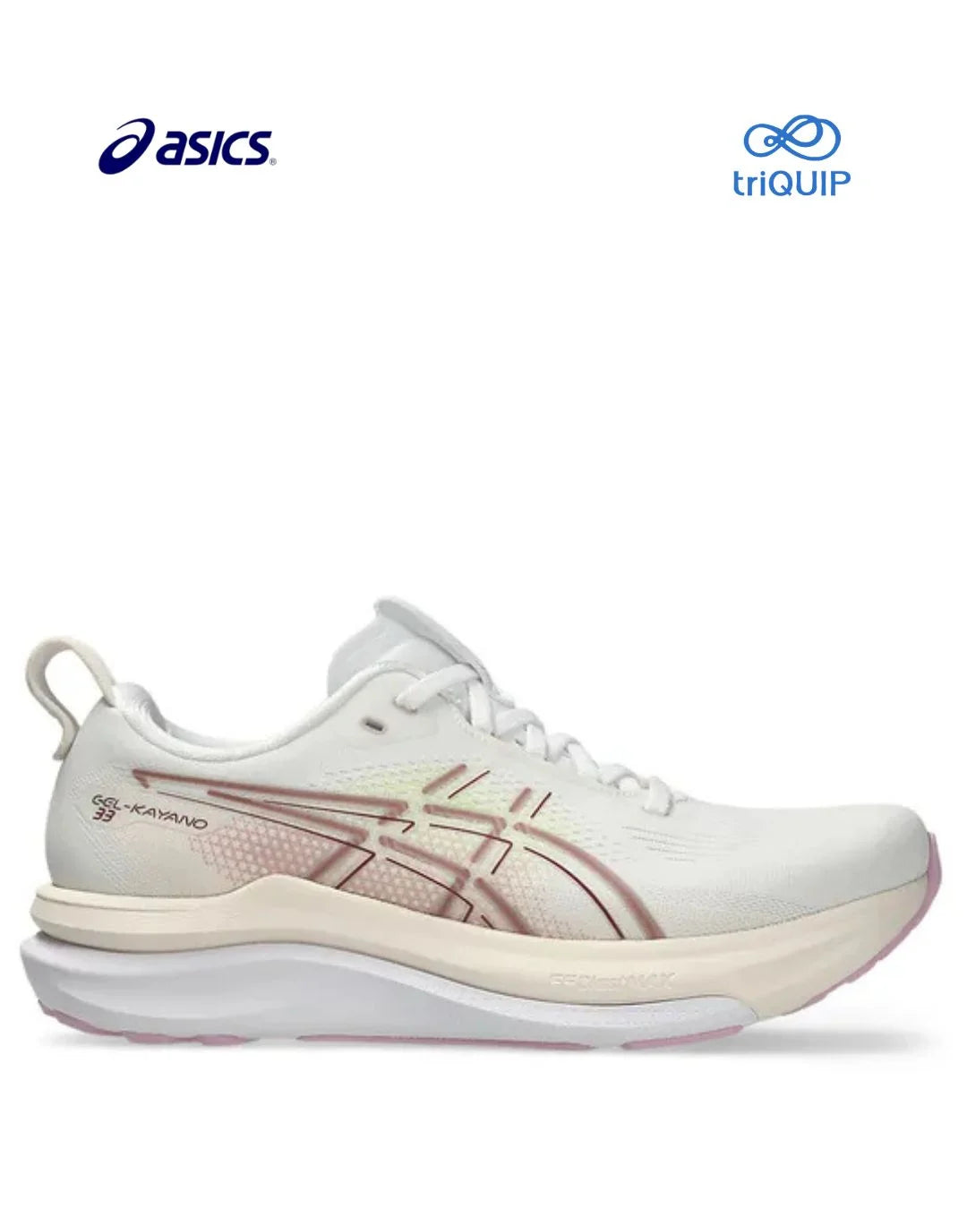 ASICS Gel Kayano 33 Women Running Shoes on triQUIP Sports
