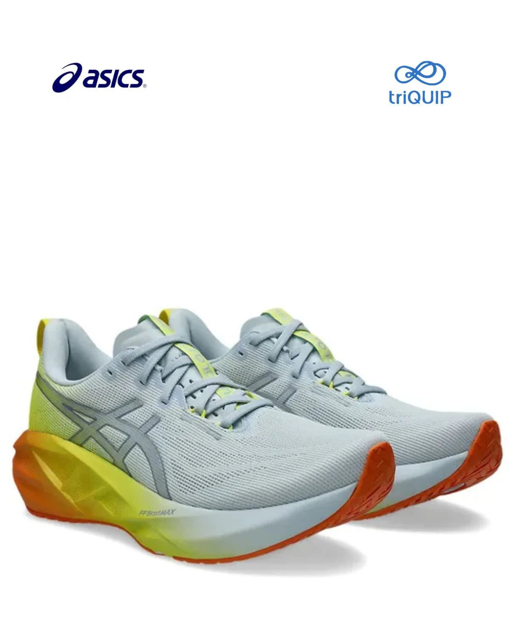 ASICS Novablast 5 Sunny Sizzle Men Running Shoes on triQUIP Sports
