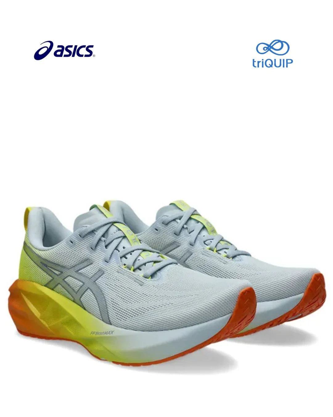 ASICS Novablast 5 Sunny Sizzle Men Running Shoes on triQUIP Sports