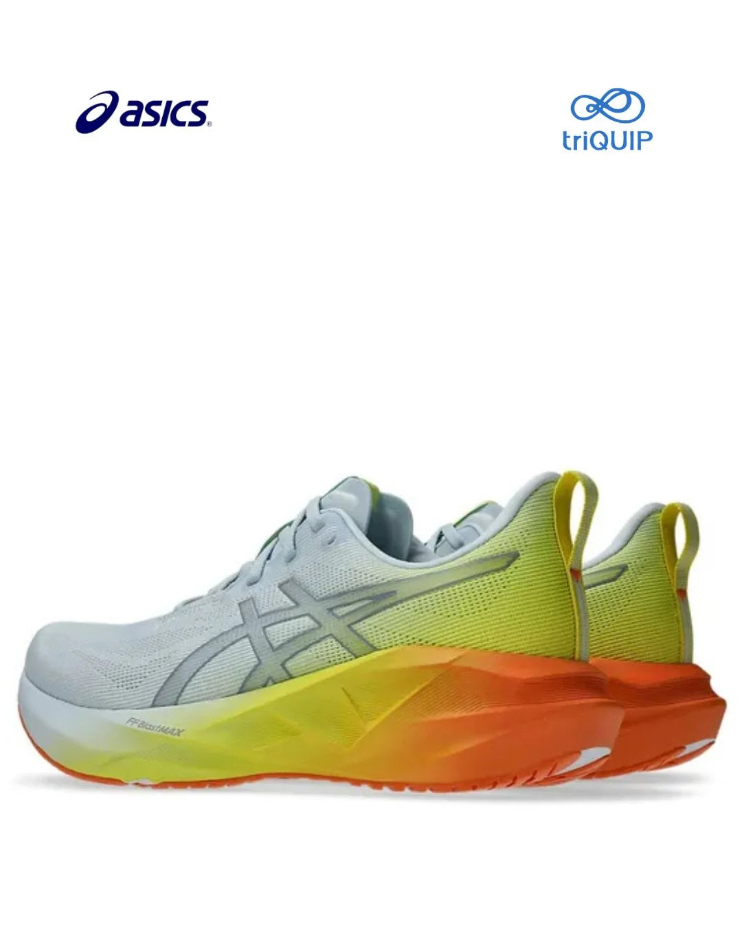 ASICS Novablast 5 Sunny Sizzle Men Running Shoes on triQUIP Sports