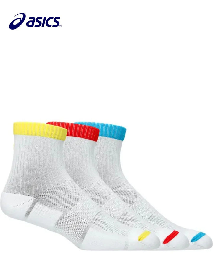 ASICS Practice Quarter 3P Unisex Training Socks