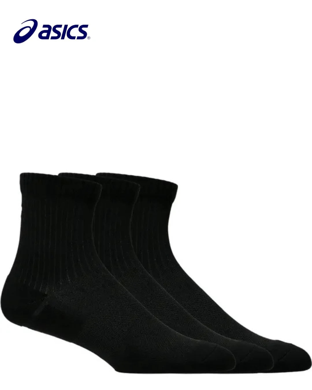 ASICS Practice Quarter 3P Unisex Training Socks