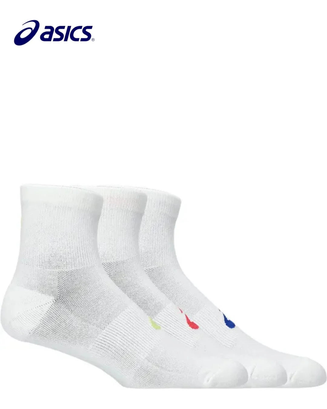 ASICS Quarter 3P Unisex Training Socks on triQUIP Sports
