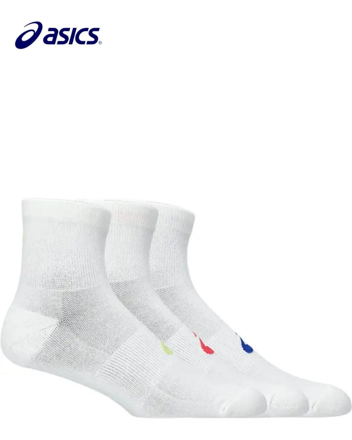 ASICS Quarter 3P Unisex Training Socks on triQUIP Sports
