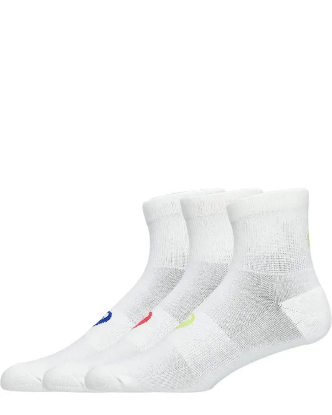 ASICS Quarter 3P Unisex Training Socks on triQUIP Sports