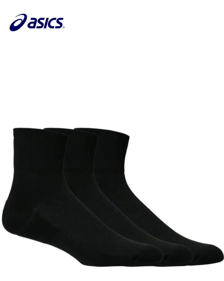 ASICS Running Quarter 3P Unisex Running Socks on triQUIP Sports