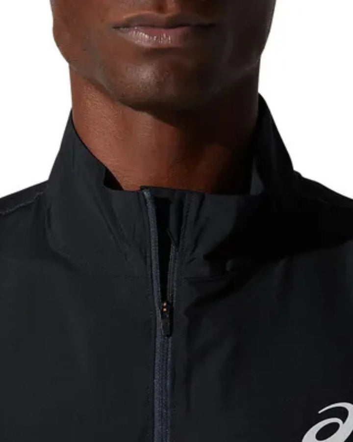 ASICS Silver Jacket Men Running Jacket on triQUIP Sports