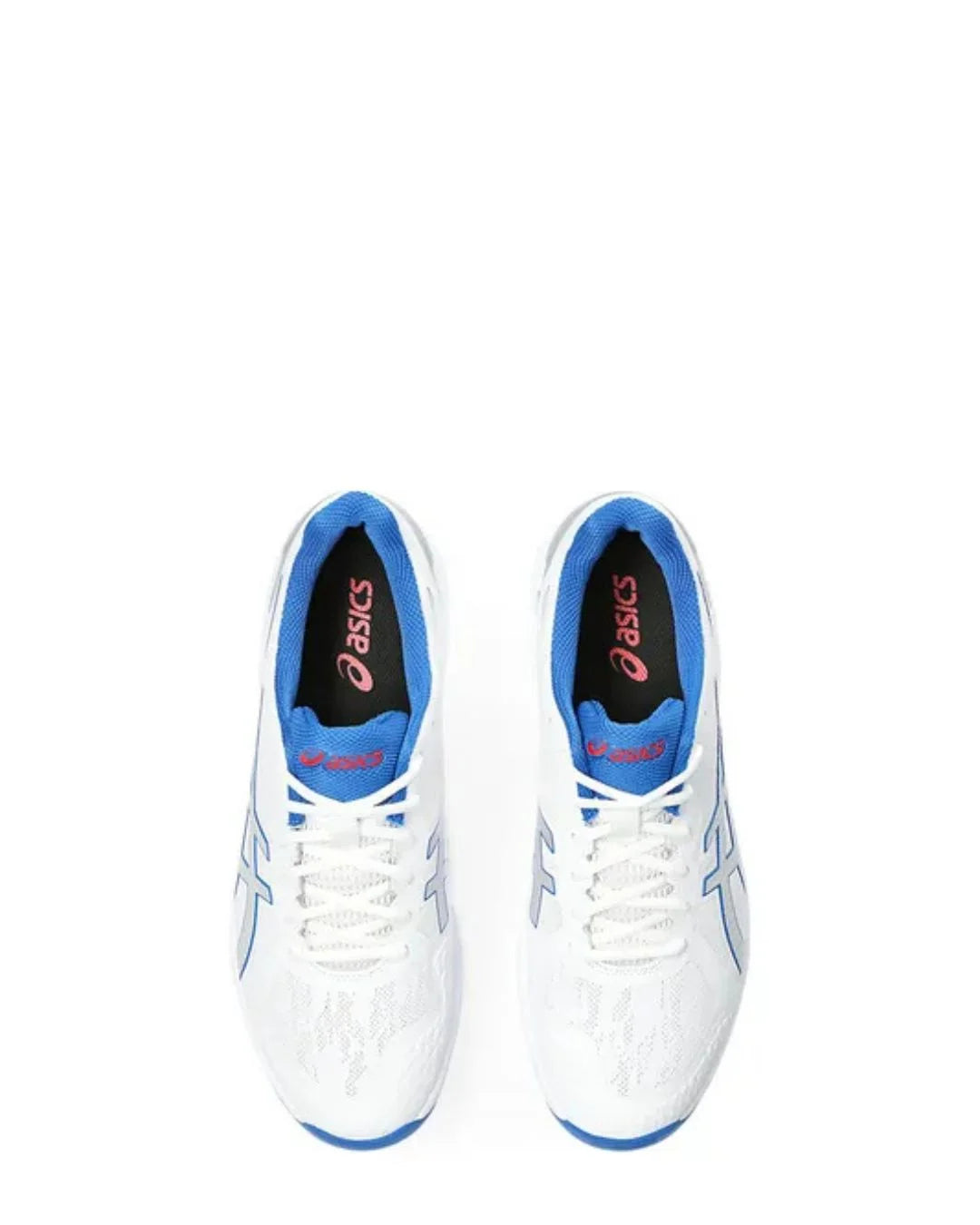 ASICS Strike Rate FF Men Cricket Shoes - White/Pure Silver