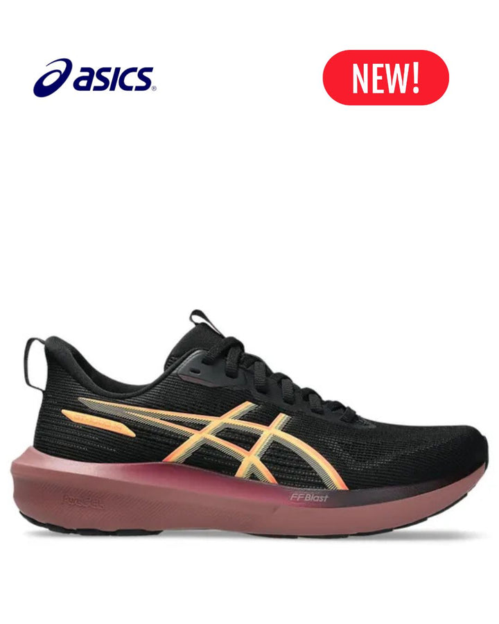 ASICS GT1000 14 Women Running Shoes - Black/Vivid Coral