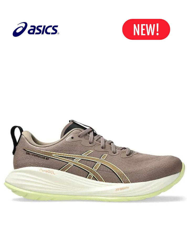 ASICS Gel Cumulus 27 Men Running Shoes - Taupe Grey/Black