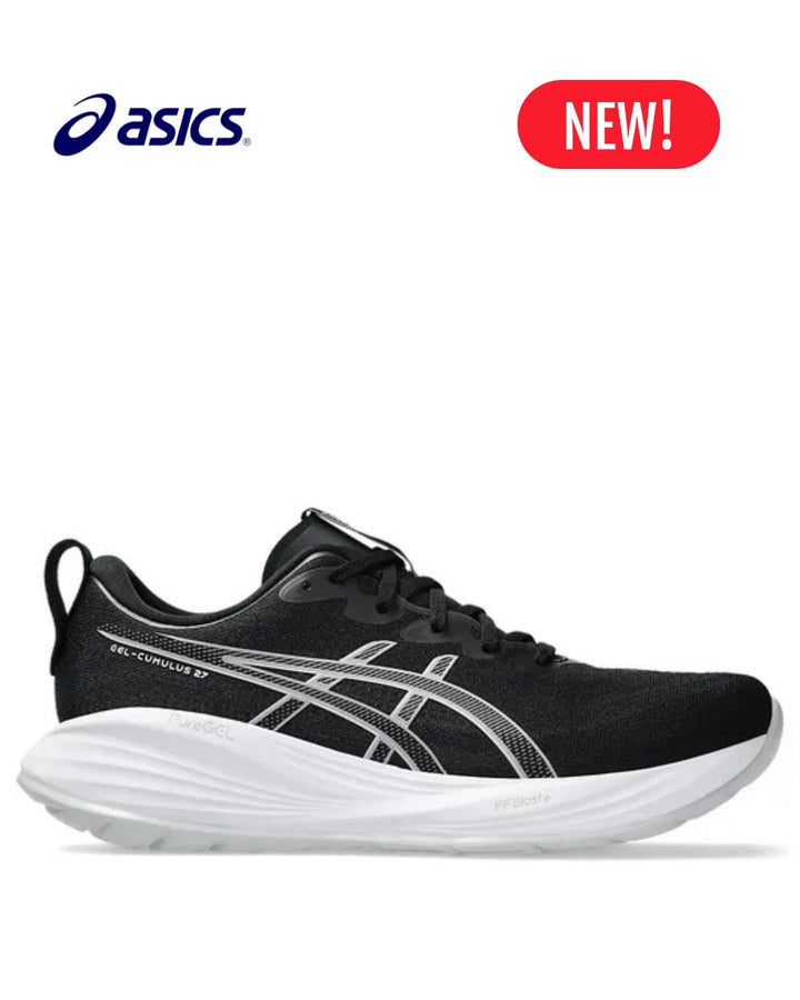 ASICS Gel Cumulus 27 Men Running Shoes - Black/Concrete