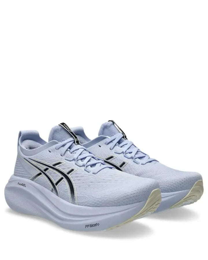 ASICS Gel Nimbus 27 Men Running Shoes - Blue Fade/Black