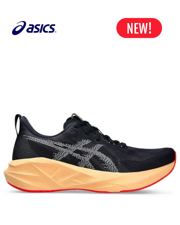 ASICS Novablast 5 Men Running Shoes - Midnight/ Orange Glow