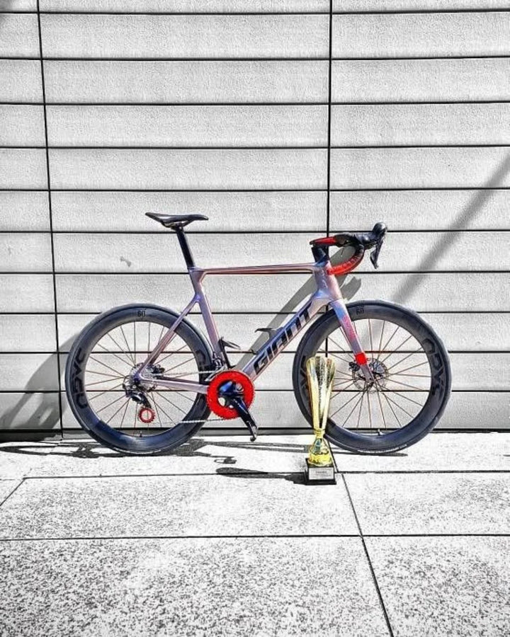 ABSOLUTE BLACK Oval Road Chain Ring 2X 110/5 Shimano on triQUIP Sports