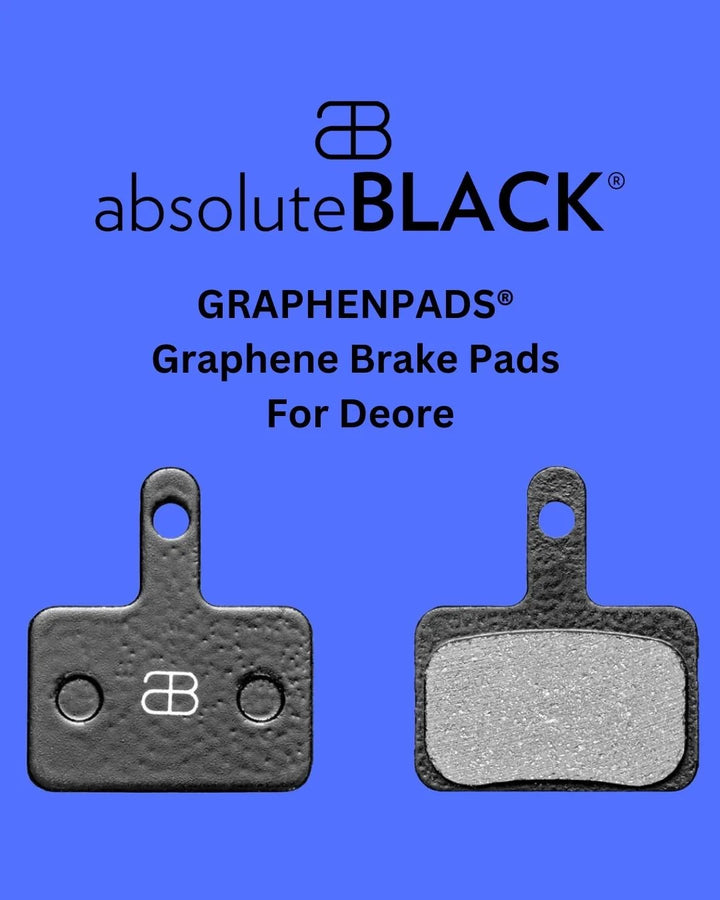 ABSOLUTE BLACK GRAPHENPADS® Graphene Brake Pads For Deore No 15 on triQUIP Sports