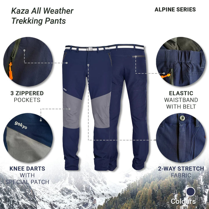 Gokyo Kaza All Weather Trekking Pants on triQUIP Sports