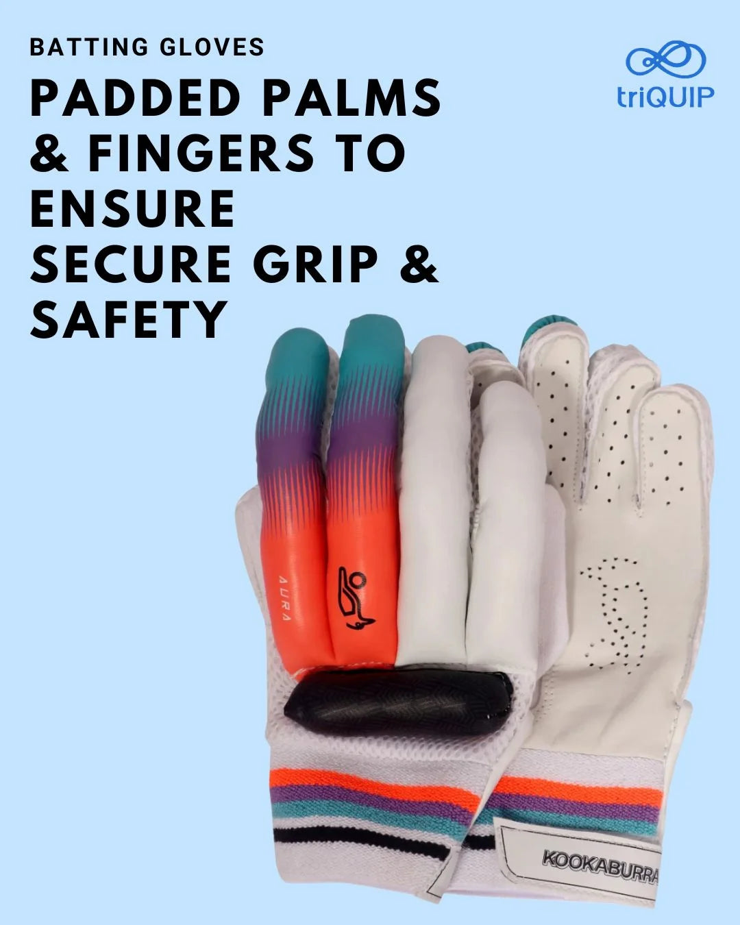 KOOKABURRA Aura Pro 9.0 Junior Cricket Kit on triQUIP Sports